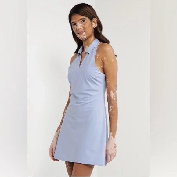 Abercrombie and Fitch polo dress Light Blue Sleeveless Dress - Picture 2 of 7